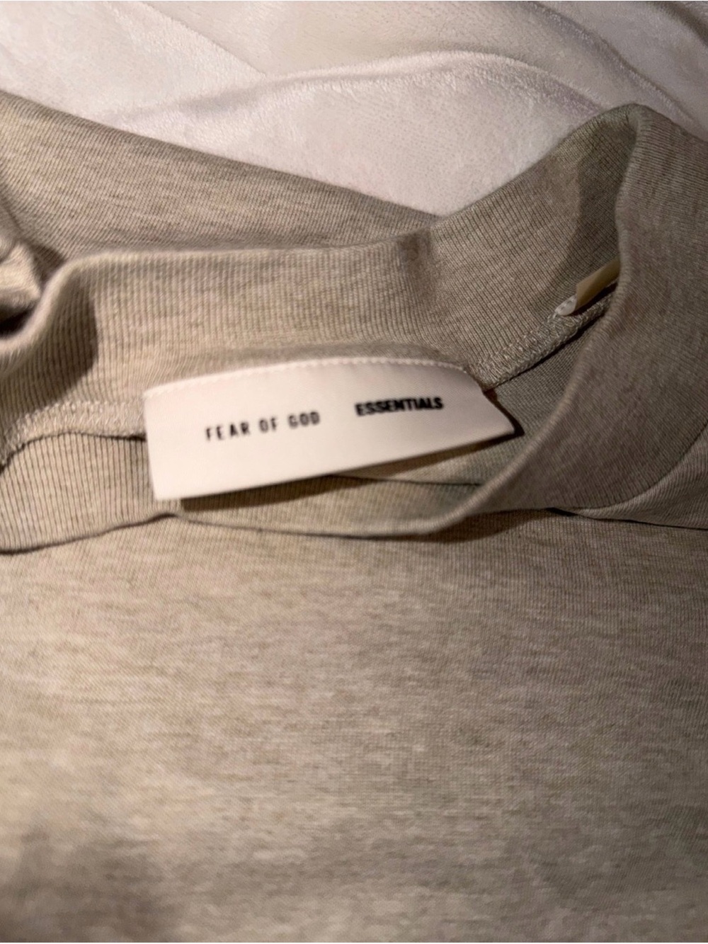 T-Shirt Fear Of God Essentials xxl light oatmeal t shirt - Picture 5 of 5